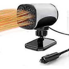 Car Heater, 12 V Winter Portable Car Heater, 2-in-1 Fast Heating Car Defroster Defogger with Heating and Cooling Function, 360 Rotating Car Heater wit