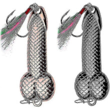 Metal Lure Fishing Accessories 2 Pieces Sea Fishing Lures Metal Bait Spoon Metal
