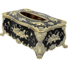 Creative European tissue box, retro tissue box, cosmetic tissue box, wet wipes box, KTV hotel paper box, suitable for office, kitchen, living room, be