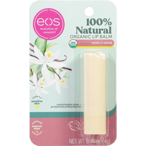 eos Lip Balm Stick- Vanilla Bean, 0.14 oz 2-Pack 2