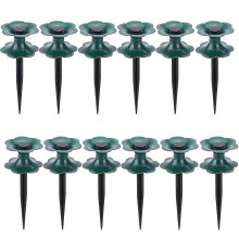 12 Pack Garden Hose Guide Spike,keeps Garden Hose Out Of Flower Beds