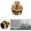 5pcs Spray Nozzle, Adjustable Atomizer Nozzle Brass Micro Jet Agricultural Spray Tool for Garden Irrigation System 1/2" Tw 4