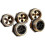 5pcs Spray Nozzle, Adjustable Atomizer Nozzle Brass Micro Jet Agricultural Spray Tool for Garden Irrigation System 1/2" Tw 5