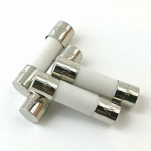 10x Ceramic Time Delay Fuse (T) 10A / 250VAC 5x20mm 1