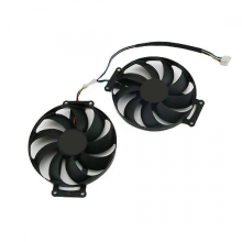 Paar FDC10H12S9-C RTX 2060 SUPER 2070 GTX1660 Ti Lüfter für ASUS GTX 1660 1660Ti DUAL EVO OC RTX2060 Grafikkarte