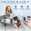 Microfone de lapela sem fio 3 em 1 compatível com iPhone, iPad, Android e câmeras. 4