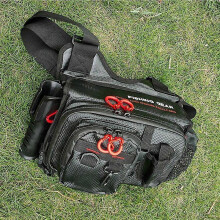 Waterproof Lure Fishing Wooden Shrimp Bait Bag Iron Plate Imitation