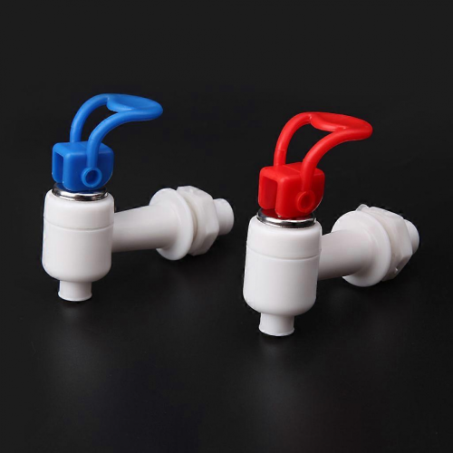 2 Pcs Universal Size Push Plastic Type Faucet Tap Water Dispenser Replacement 1