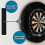 Board Surround Ring, Universal Dartboard Wall Protection Board -Durable Ring Design hwy 3
