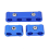 12Pcs Braided Engine Spark Plug Wire Hose Separator Clamp Fitting Kit for 8mm 9mm 10mm 5