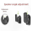 4-Pack Adjustable Speaker Mounting Bracket for Wall or Ceiling with Swivel and Tilt Functionality 2