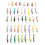 Fishing Lure Kit, Artificial Bait, Freshwater Saltwater 1