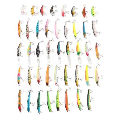 Fishing Lure Kit, Artificial Bait, Freshwater Saltwater