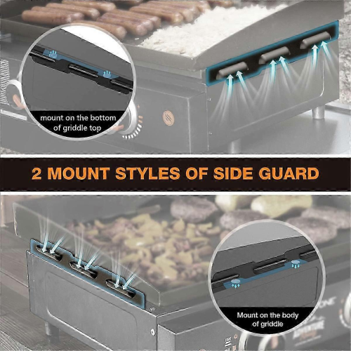 Magnetic Wind Guards for 22inch Blackstone Griddle 2