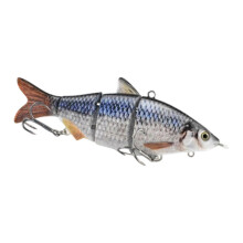 (2042) Robotic Swimming Lure Multi Jointed Swimbait Electric Baits Fishing Tackle 15.5cm 53.8g Rechargeable Fishing Baits Multicolor