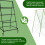 A Frame Metal Garden Trellis for Climbing Plants 10