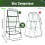 A Frame Metal Garden Trellis for Climbing Plants 11