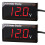 2-pack DC4-28V digital voltmeter för bil 1