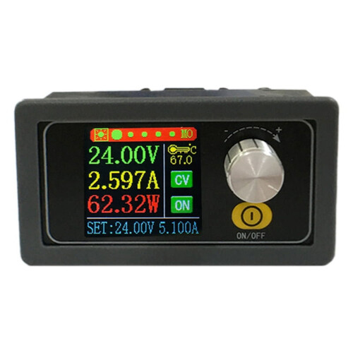 XYS3580Buck-Boost-konverter, 0,6–36V/0–5,1A, sort