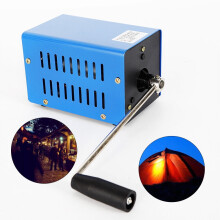 Håndsveiv USB-generator – metall, 20 W, bærbar