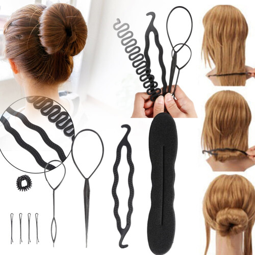Haarknotmaker set – 4 of 9-delige stylingtools