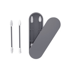 Cotonetes de silicone reutilizáveis para ouvidos (pacote com 2)