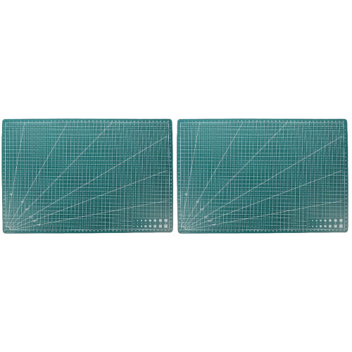 PP hobbyskæremåtte 45x30cm grøn