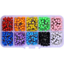 600 de piuneze cu hartă multicoloră – 10 culori