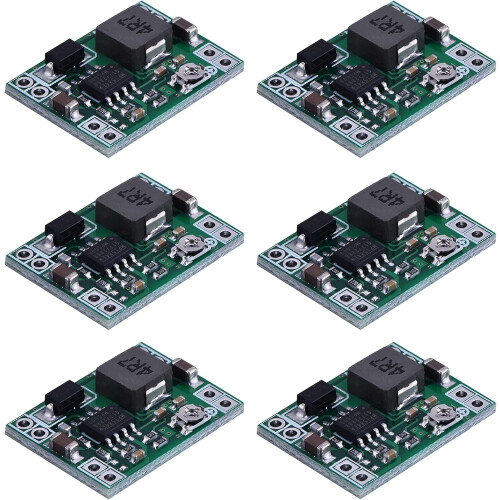 Mini MP1584EN DC-DC Buck-omformermodul 6-pakning