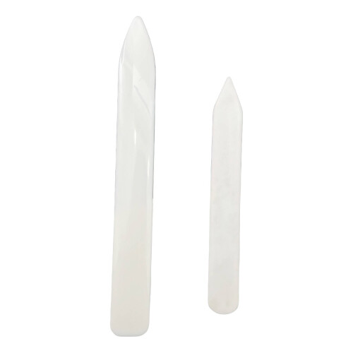 Bone Folder Set – Natural Bone Scoring Tool (2 pcs)