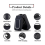 (Preto) Modelo Mini Mobiletelefon Flip 2