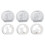 3 Pieces Rabbit Shaped Candle Holder Molds Heat-three piece set 6