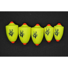 (2) 5pcs/pack Fishing Bobbers ABS Foam Float Drift Sea Rock Fishing Floats NEW
