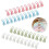 40 Pcs Clothes Hanger Connector Hooks Closet Hangers Organizer Space-saving Clip 3