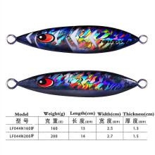 (F) Metal Jig Casting Sinking Fishing Lure Jigging Swimbait Lifelike Hard Bait 2pcs
