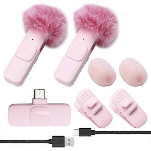 Nuovo microfono lavalier wireless, registrazione audio e video portatile, mini microfono per PC 1