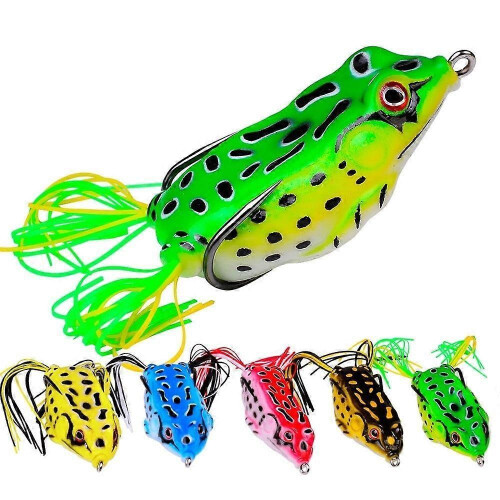 2PC Fishing Lure Flexible Special By Bionic Toad Thunder Kit Artificial 1