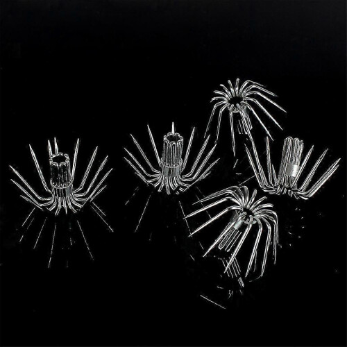 35 Pcs Stainless Steel Multi-size Cuttlefish Squid Jig Fishing Lure Sharp Hooks 1