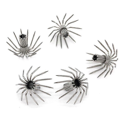 35 Pcs Stainless Steel Multi-size Cuttlefish Squid Jig Fishing Lure Sharp Hooks 2
