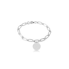 Luxenter 925 sterling silver bracelet with rhodium finish - Mi Sol