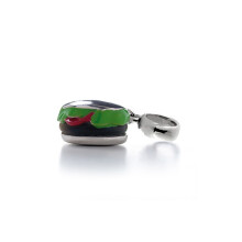 Luxenter pendant in 925 sterling silver with rhodium finish - Hamburger