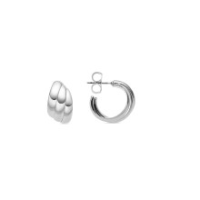 Luxenter earrings with a silver finish - Abeth
