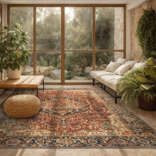 (240 x 320 cm (8 ft x 10 ft 6 in) _ Extra Large Rugs Carpets For Living Room Bedroom Indoor Outdoor R, Majestic) Extra Large Traditional Rugs Modern Carpet Doormat