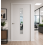 PREMDOR White Primed 1 Long Light Internal FD30 Door 2