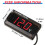 2-pack DC4-28V digital voltmeter för bil 3