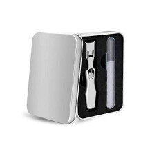 (silver) Luxgrip Nail Clippers, Luxgrip - The Luxurious Ultra Sharp Nail Clippers