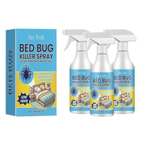 1-3x Household Bed Bug Spray Remover Bed Sheet Sofa BedBug Removal Prevent Fleas And Bed Bug Bites