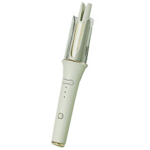 (green) New Automatic Hair Curling Stick Popular Hairstyle Easy To Use Curling