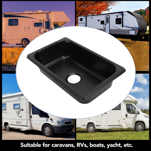 304 Νεροχύτης RV από ανοξείδωτο ατσάλι 26,5x16,2x6,5cm με αποχέτευση 40mm 1