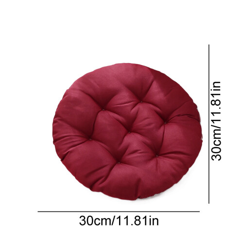 Almofada redonda para chão, para uso interno e externo, com 30 cm (11,8 polegadas). 2
